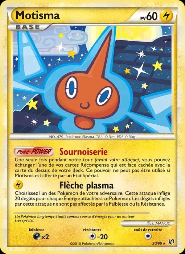 Carte Pokémon Motisma #20 — Indomptable