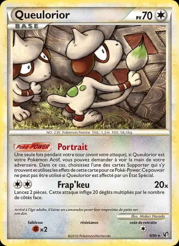 Carte Pokémon Queulorior #8 — Indomptable
