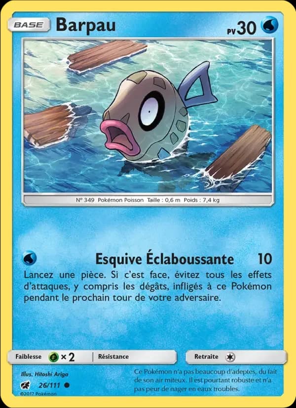 Carte Pokémon Barpau #26 — Invasion Carmin