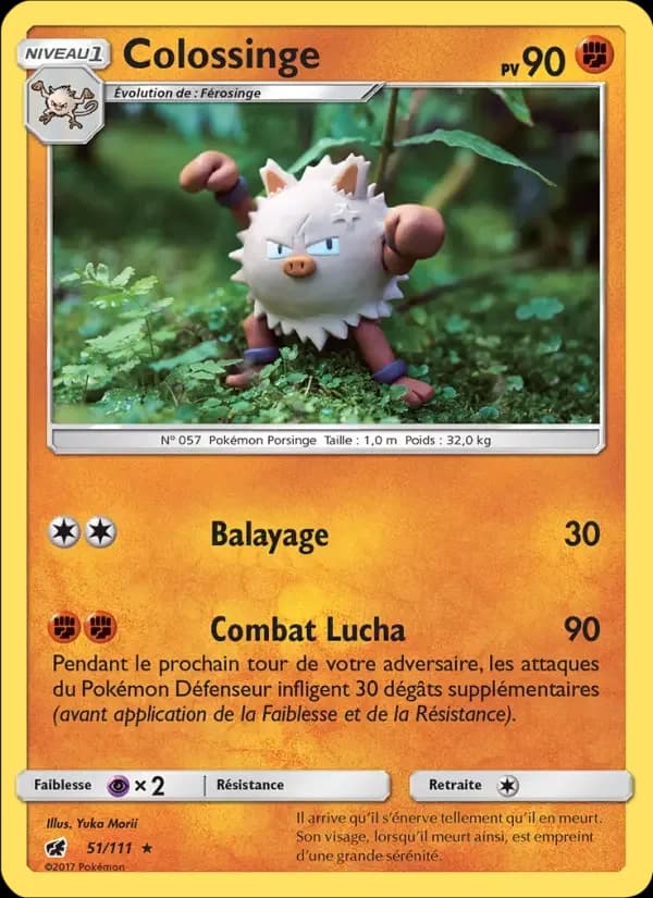 Carte Pokémon Colossinge #51 — Invasion Carmin