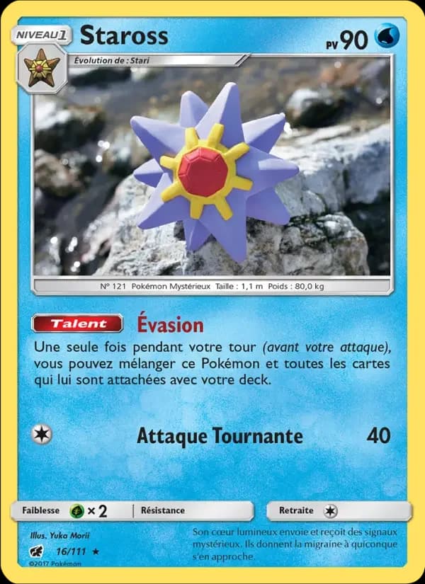 Carte Pokémon Staross #16 — Invasion Carmin