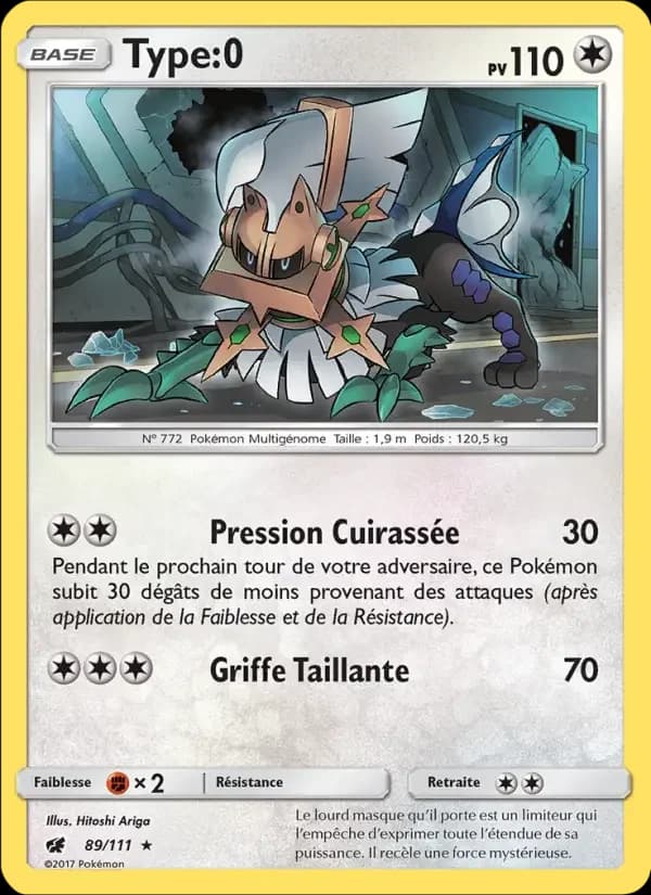 Carte Pokémon Type:0 #89 — Invasion Carmin