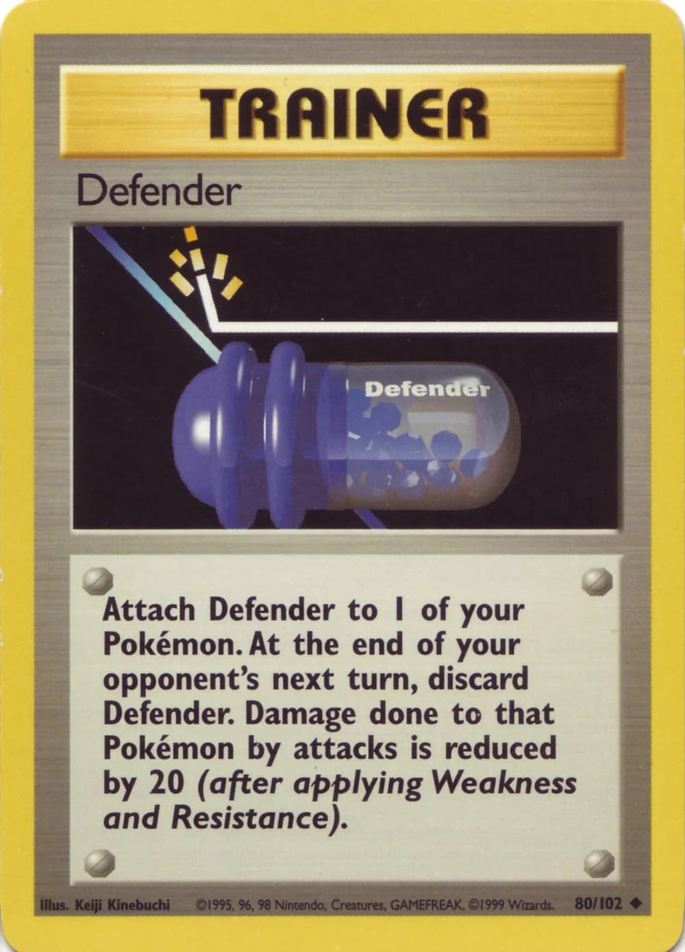 Carte Pokémon ディフェンダー #80 — 拡張パック