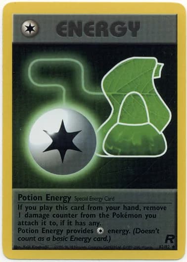 Carte Pokémon きずぐすり配合エネルギー #82 — ロケット団