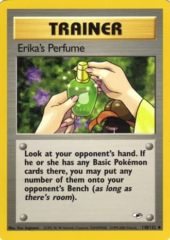 Carte Pokémon エリカの香水 #110 — リーダーズスタジアム