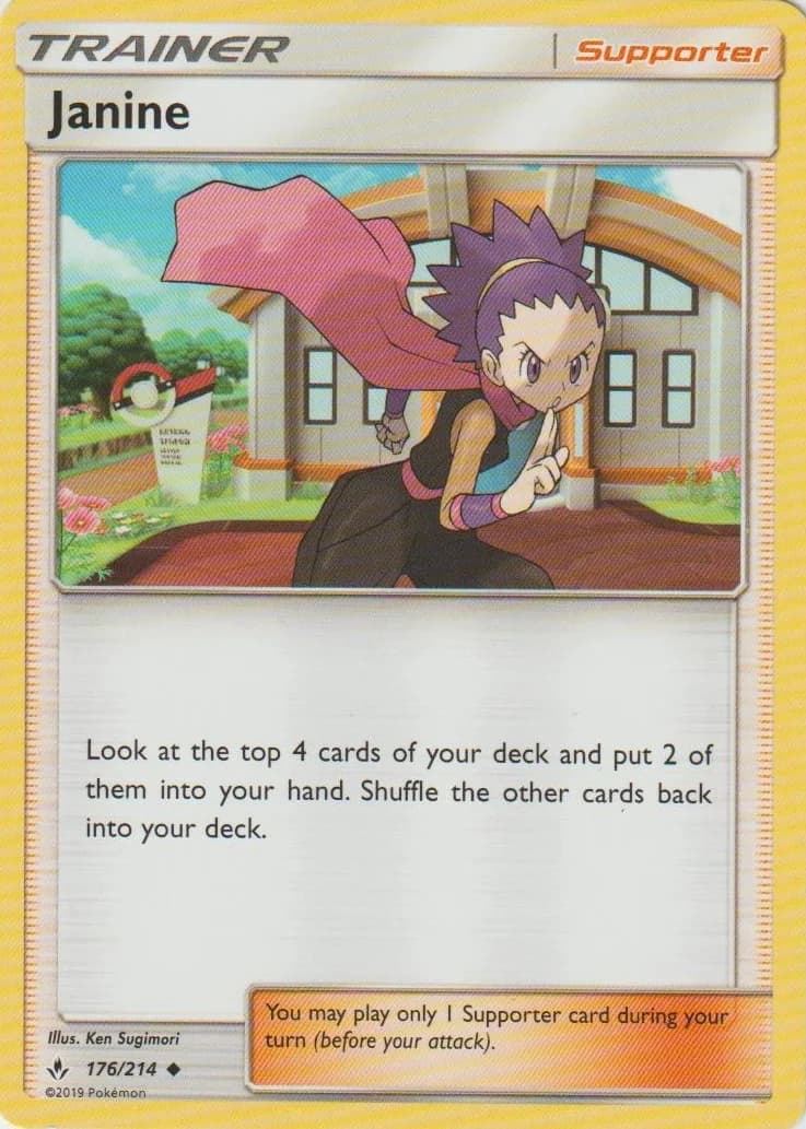 Carte Pokémon Janine #341 — SM-P Promotional cards
