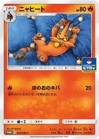 Carte Pokémon Torracat #313 — SM-P Promotional cards