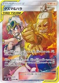 Carte Pokémon Guzma & Hala #105 — Alter Genesis