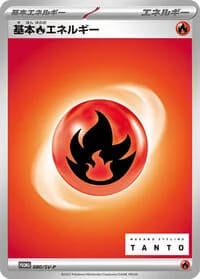 Carte Pokémon Basic Fire Energy #080 — SV-P Promotional cards