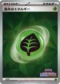 Carte Pokémon Basic Grass Energy #202 — SV-P Promotional cards
