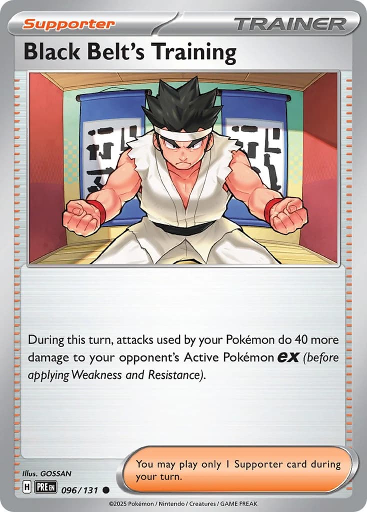 Carte Pokémon Black Belt's Training #249 — SV-P Promotional cards