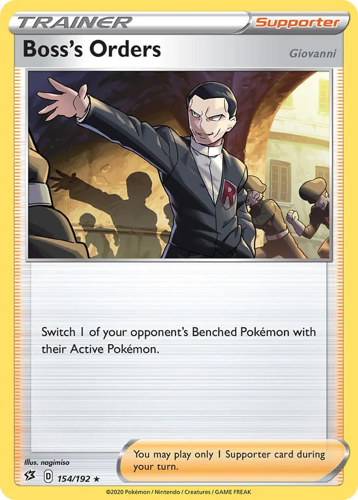 Carte Pokémon Boss's Orders #278 — SV-P Promotional cards