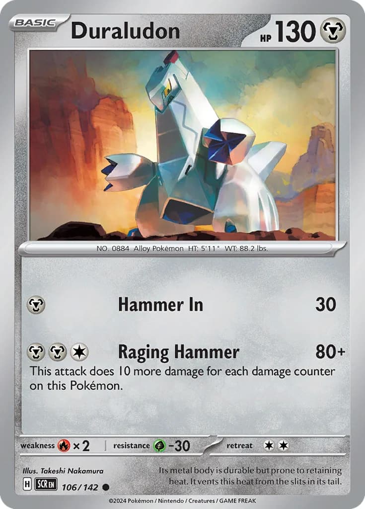 Carte Pokémon Duraludon #195 — SV-P Promotional cards