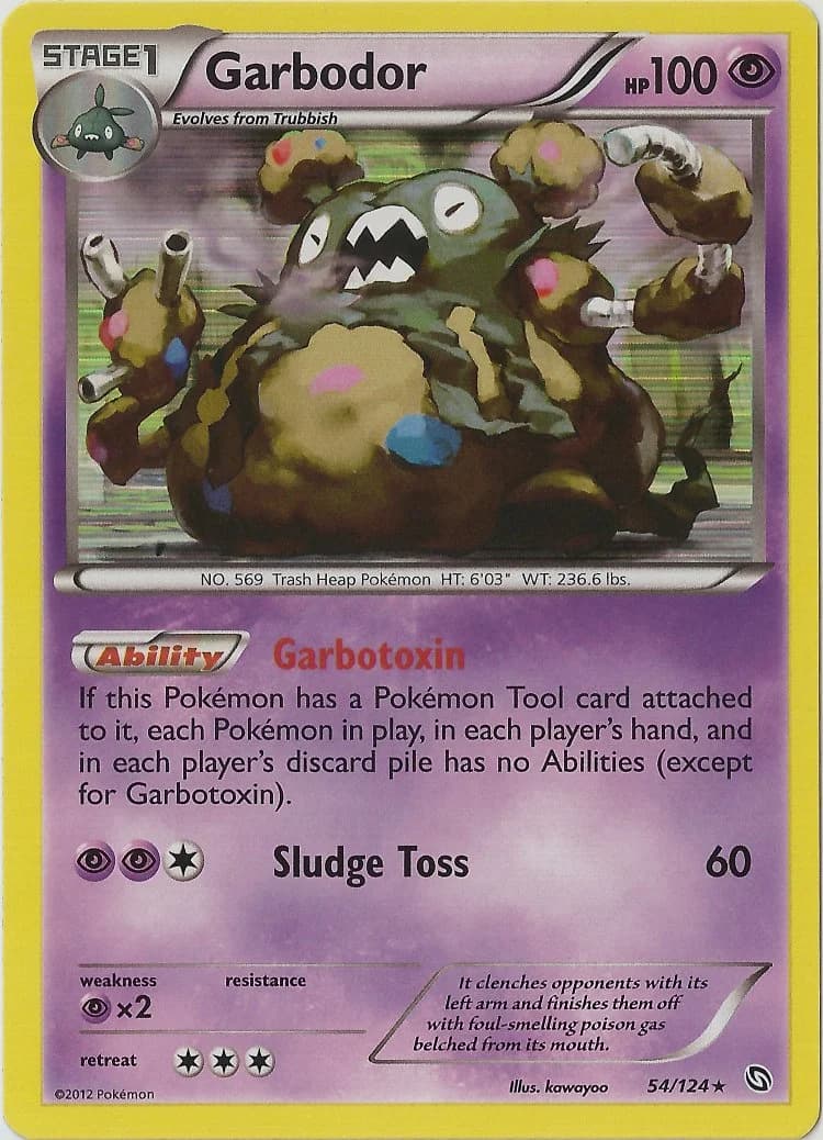 Carte Pokémon Garbodor #221 — SV-P Promotional cards