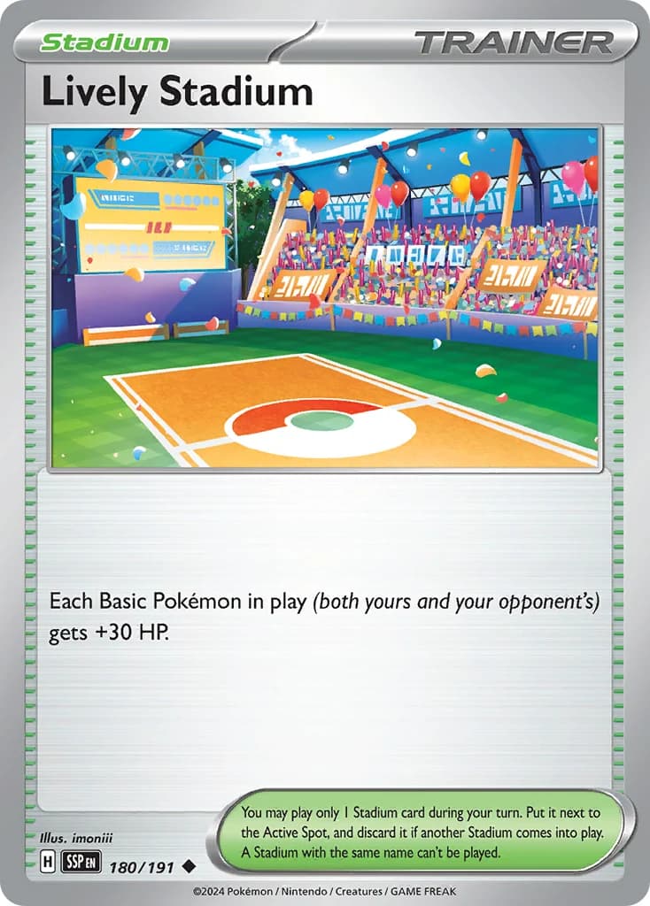Carte Pokémon Lively Stadium #251 — SV-P Promotional cards