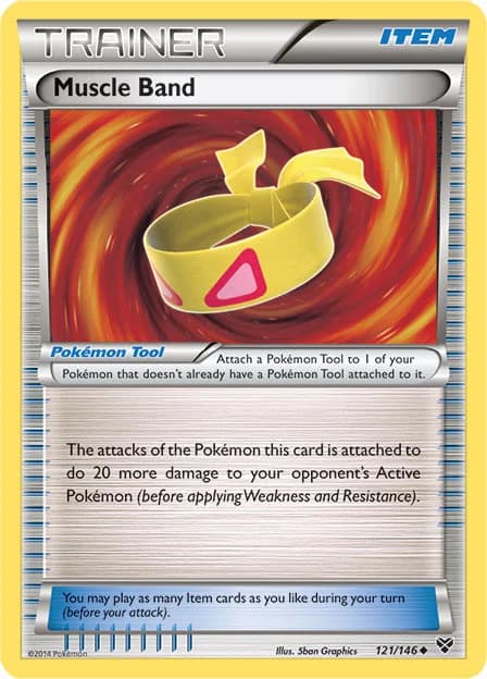 Carte Pokémon Muscle Band #228 — SV-P Promotional cards