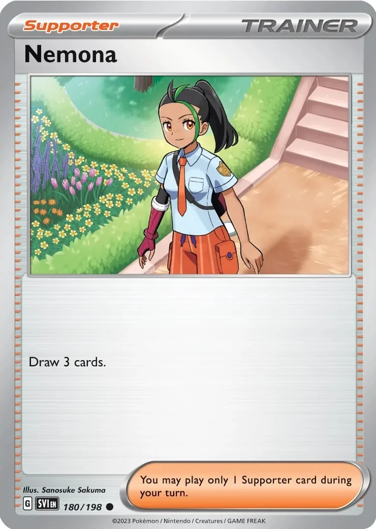Carte Pokémon Nemona #252 — SV-P Promotional cards