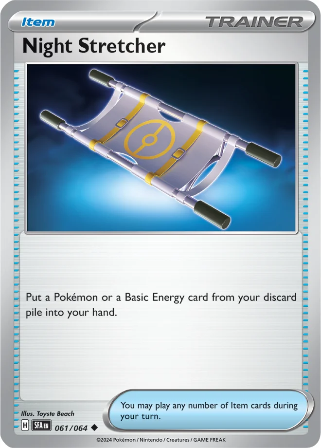 Carte Pokémon Night Stretcher #266 — SV-P Promotional cards