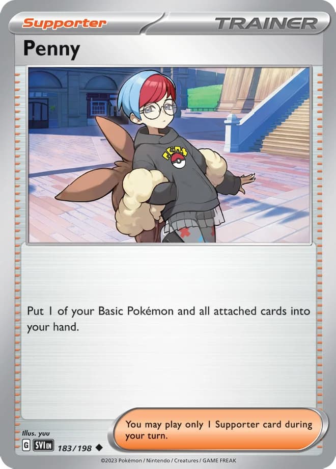 Carte Pokémon Penny #057 — SV-P Promotional cards