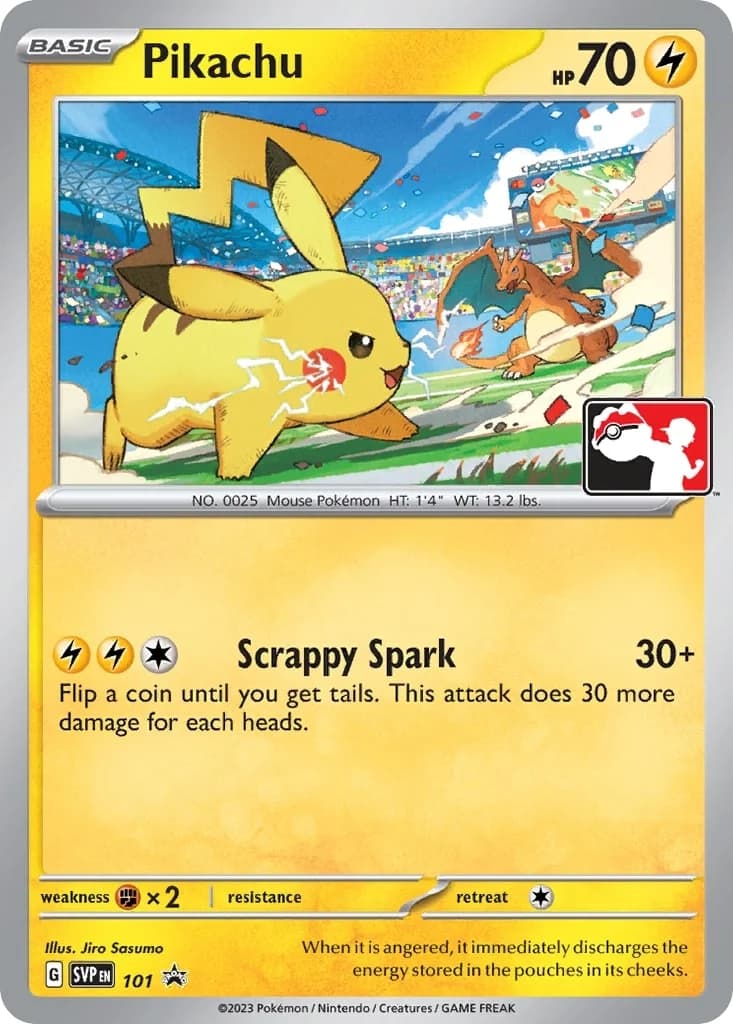 Carte Pokémon Pikachu #291 — SV-P Promotional cards