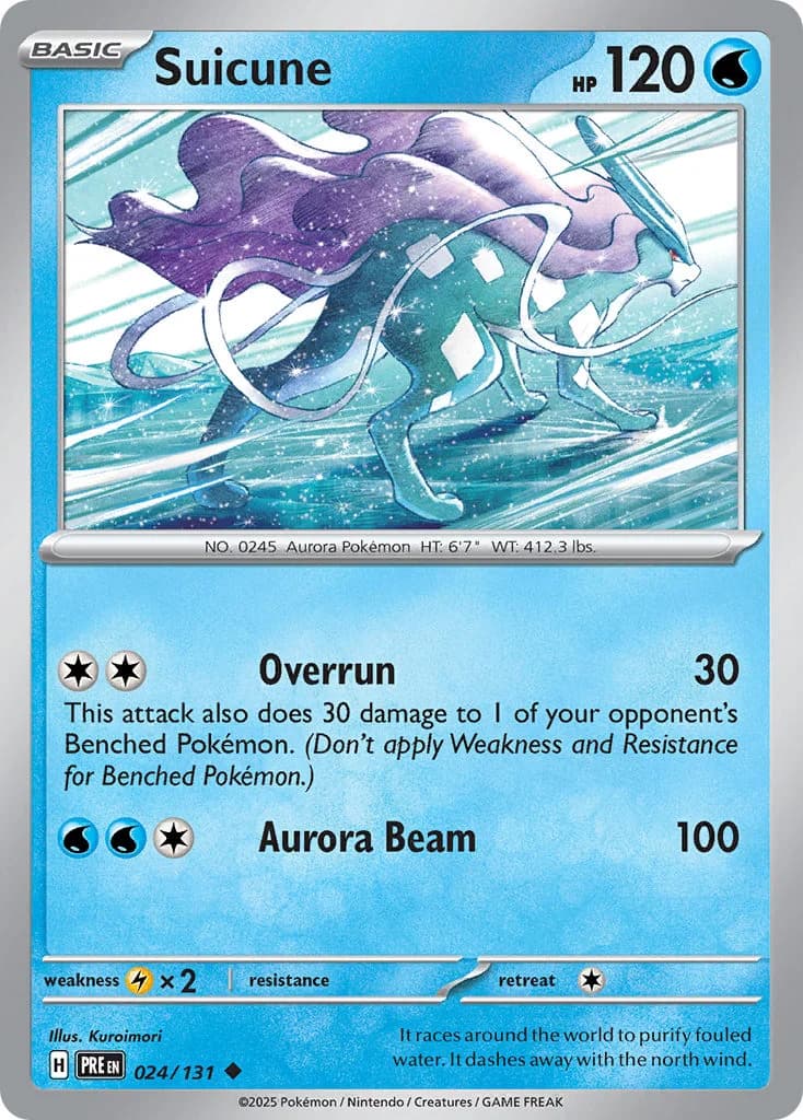 Carte Pokémon Suicune #194 — SV-P Promotional cards