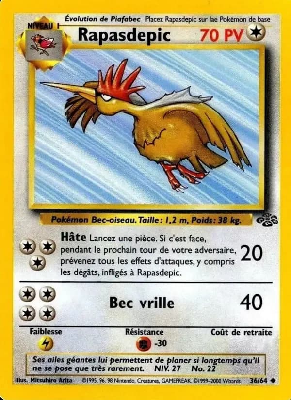 Carte Pokémon Rapasdepic #36 — Jungle