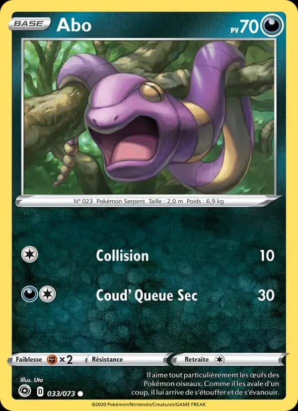 Carte Pokémon Abo #33 — La Voie du Maître