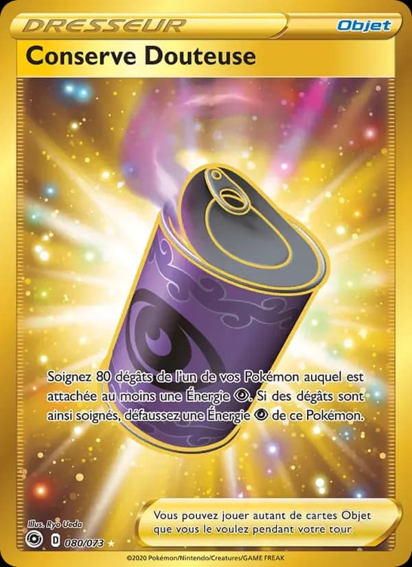 Carte Pokémon Conserve Douteuse #80 — La Voie du Maître