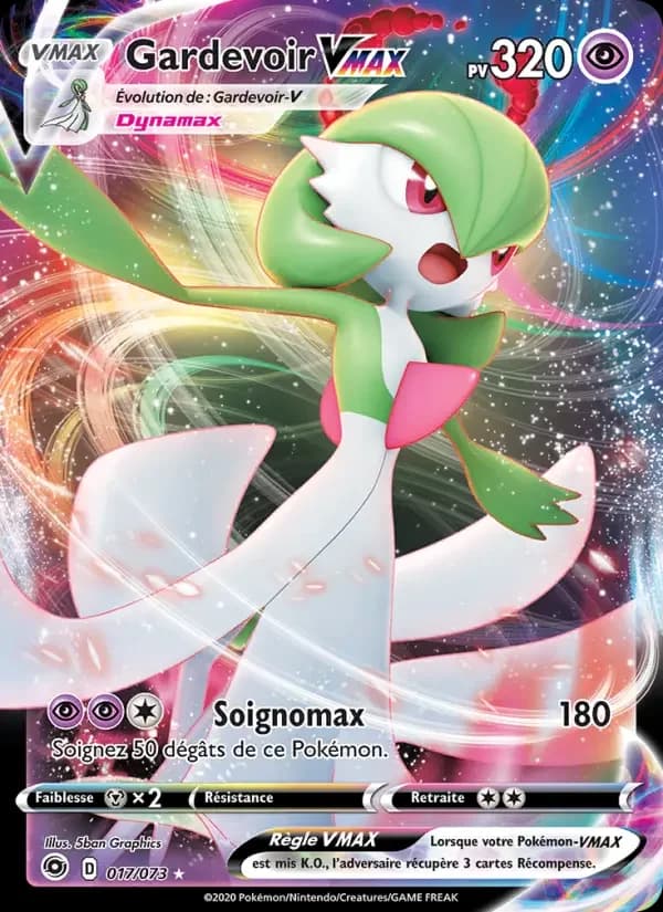 Carte Pokémon Gardevoir VMAX #17 — La Voie du Maître