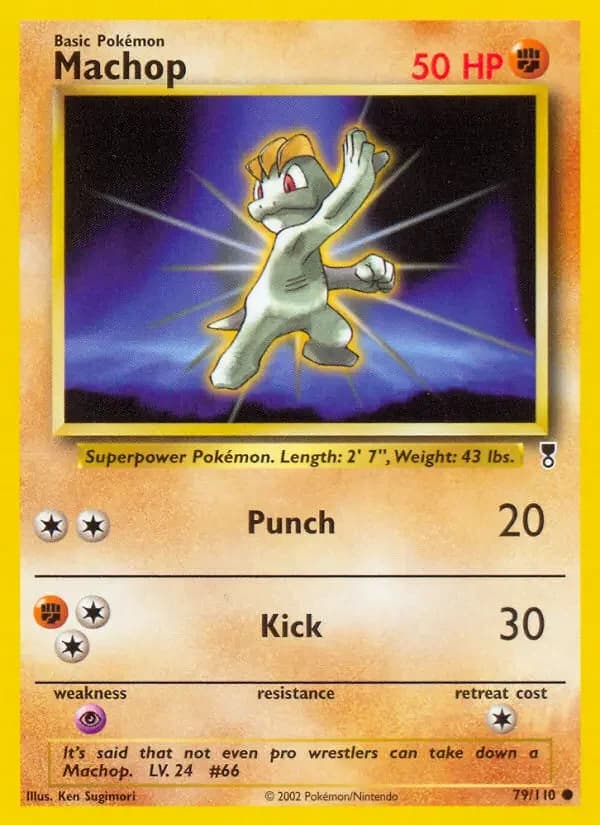 Carte Pokémon Machop #79 — Legendary Collection