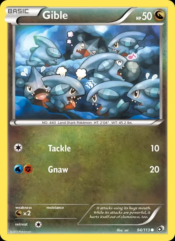 Carte Pokémon Griknot #94 — Trésors Légendaires