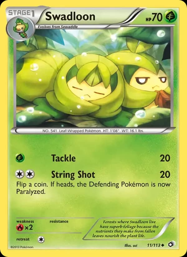 Carte Pokémon Couverdure #11 — Trésors Légendaires