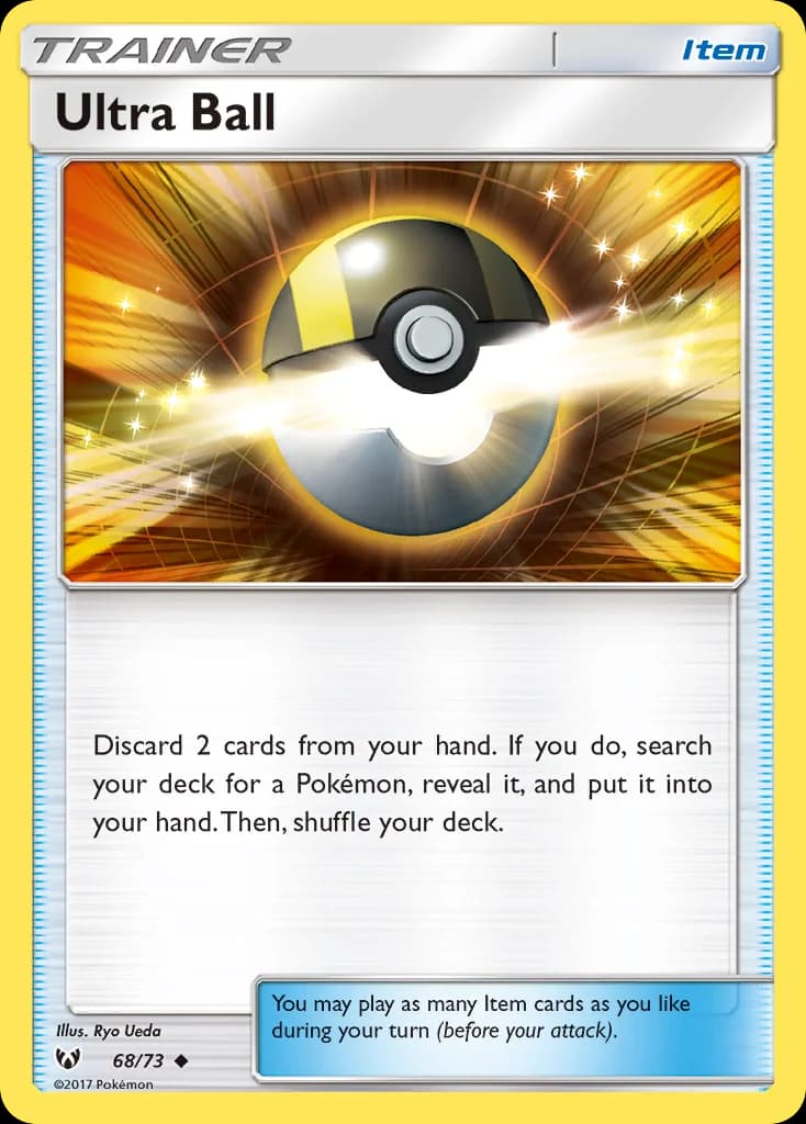 Carte Pokémon Hyper Ball #68 — Légendes Brillantes