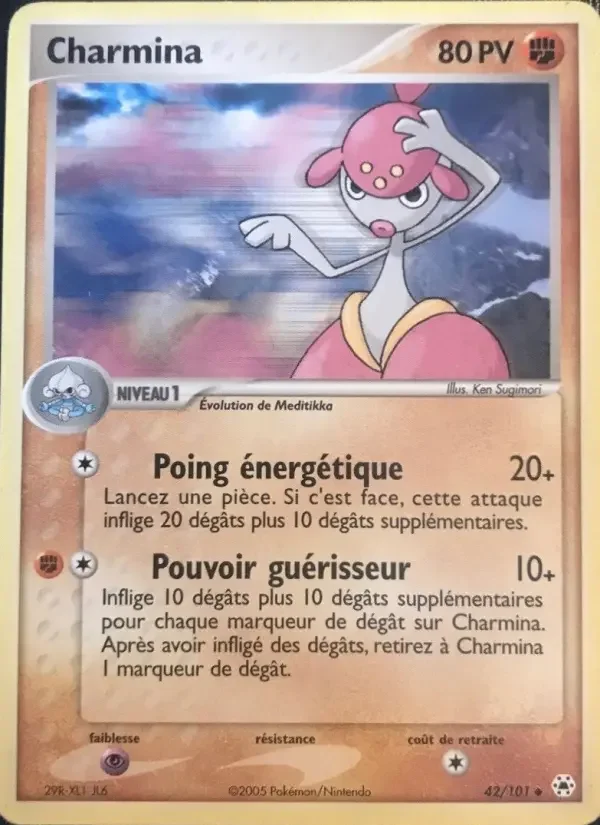 Carte Pokémon Charmina #42 — Légendes Oubliées