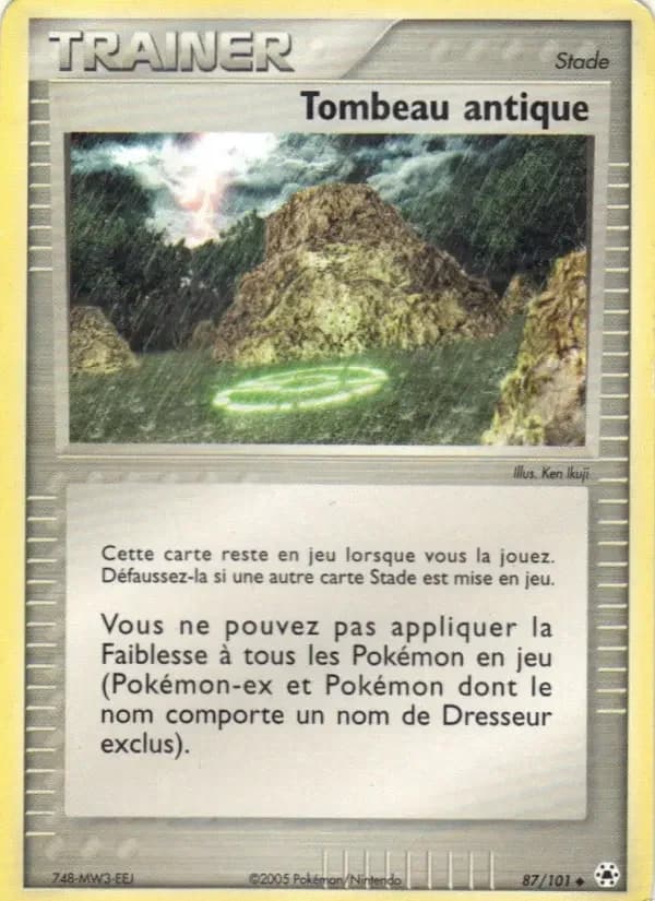 Carte Pokémon Tombeau antique #87 — Légendes Oubliées