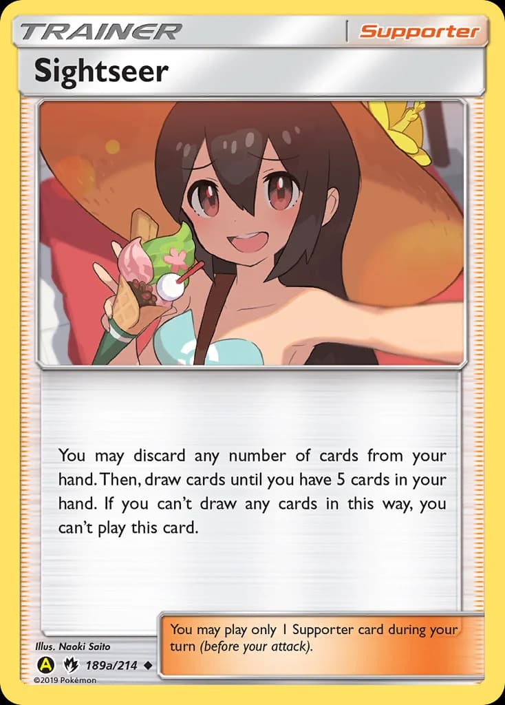 Carte Pokémon Sightseer #189a — Tonnerre Perdu