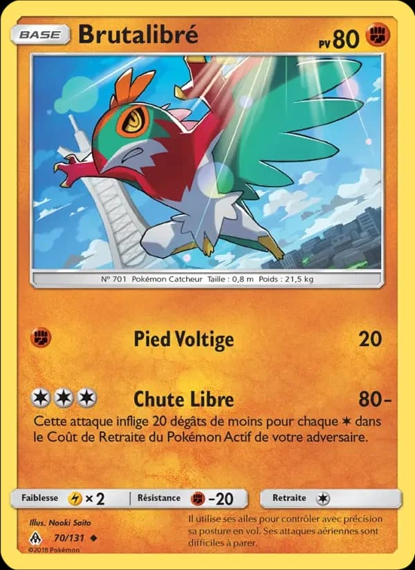 Carte Pokémon Brutalibré #70 — Lumière Interdite