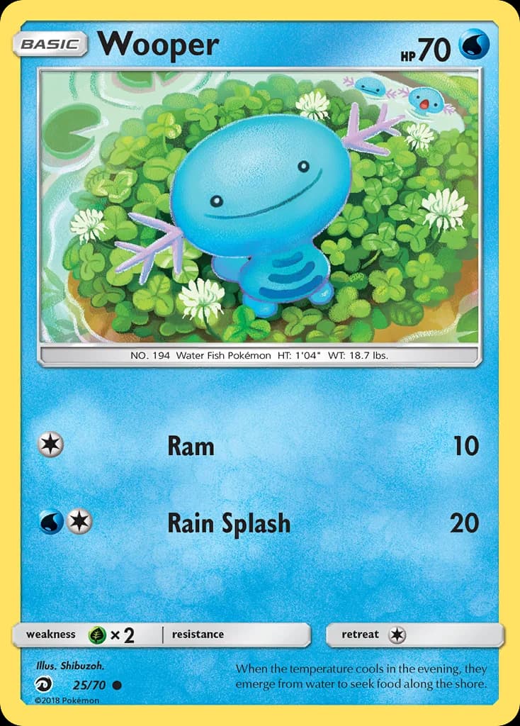 Carte Pokémon Axoloto #25 — Majesté des Dragons