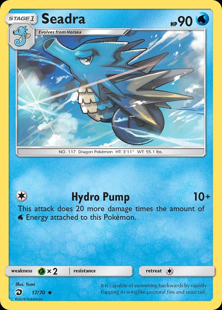 Carte Pokémon Hypocéan #17 — Majesté des Dragons