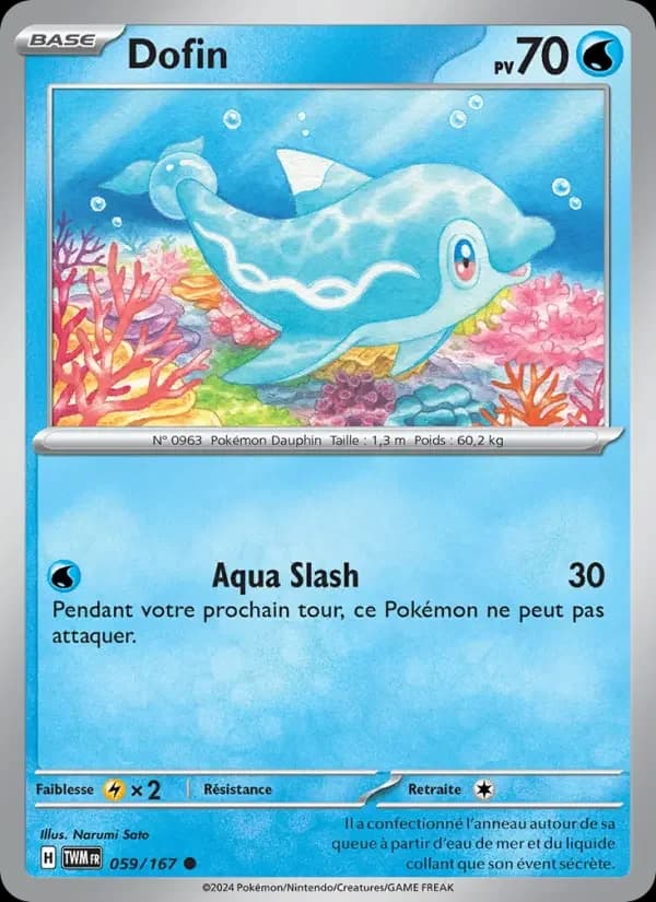 Carte Pokémon Dofin #059 — Mascarade Crépusculaire