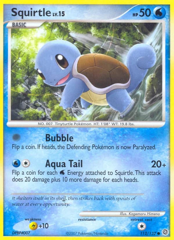 Carte Pokémon Carapuce #112 — Merveilles Secrètes