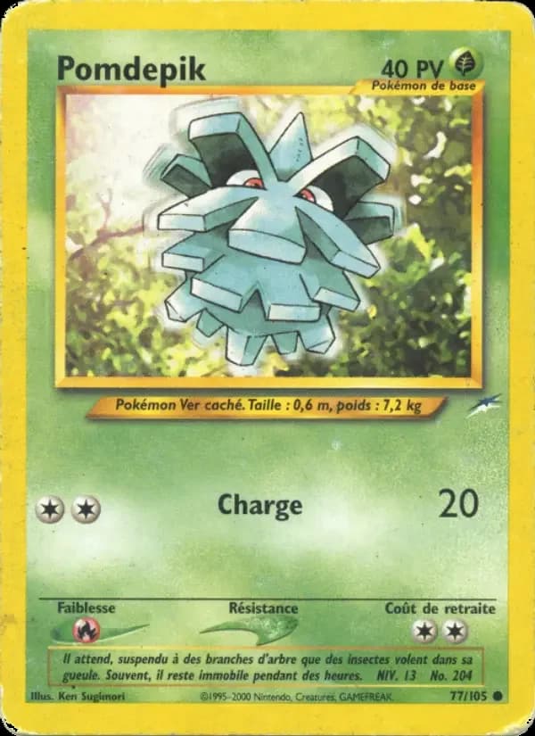 Carte Pokémon Pomdepik #77 — Neo Destiny