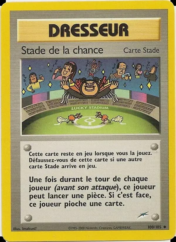 Carte Pokémon Stade de la chance #100 — Neo Destiny
