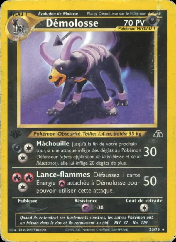 Carte Pokémon Démolosse #23 — Neo Discovery