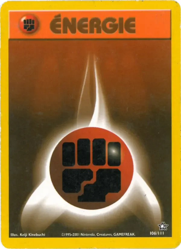 Carte Pokémon Énergie Combat #106 — Neo Genesis