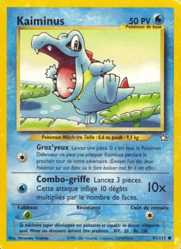 Carte Pokémon Kaiminus #81 — Neo Genesis