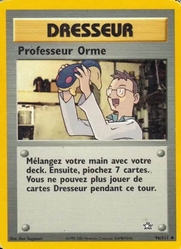 Carte Pokémon Professeur Orme #96 — Neo Genesis