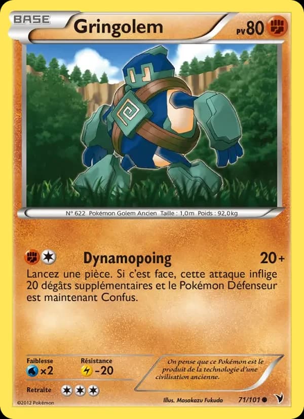 Carte Pokémon Gringolem #71 — Nobles Victoires