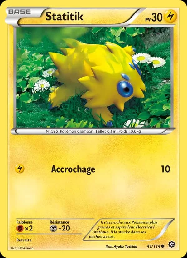 Carte Pokémon Statitik #41 — Offensive Vapeur
