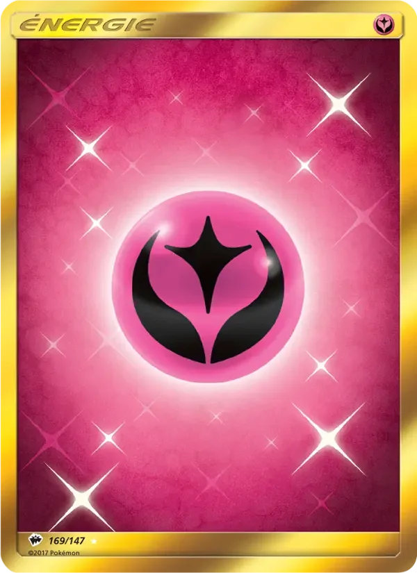 Carte Pokémon Énergie Fée #169 — Ombres Ardentes